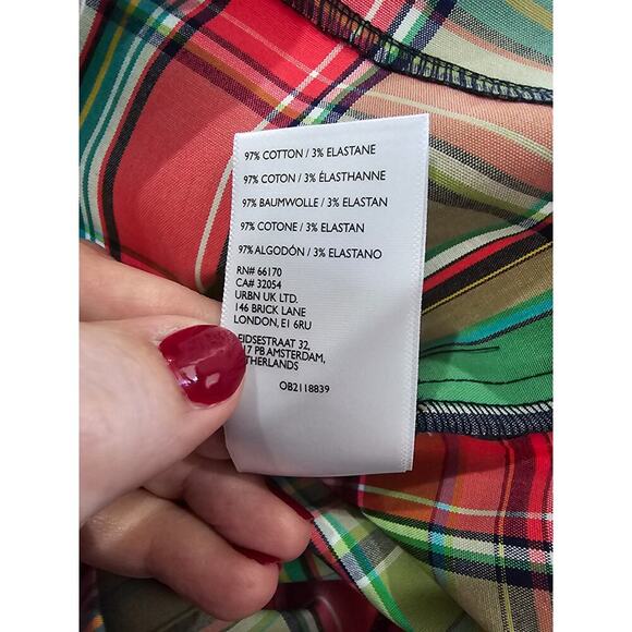 NWT Urban Renewal Remnants Made LA Button Front Pattern Boxer Short Size Small - Picture 11 of 12